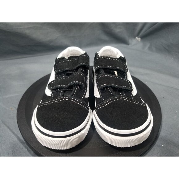 Vans Old Skool Toddler Sneakers Black White Size 6 NEW IN BOX! - Picture 7 of 13